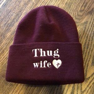 NWOT Young & Reckless Beanie “Thug Wife”
